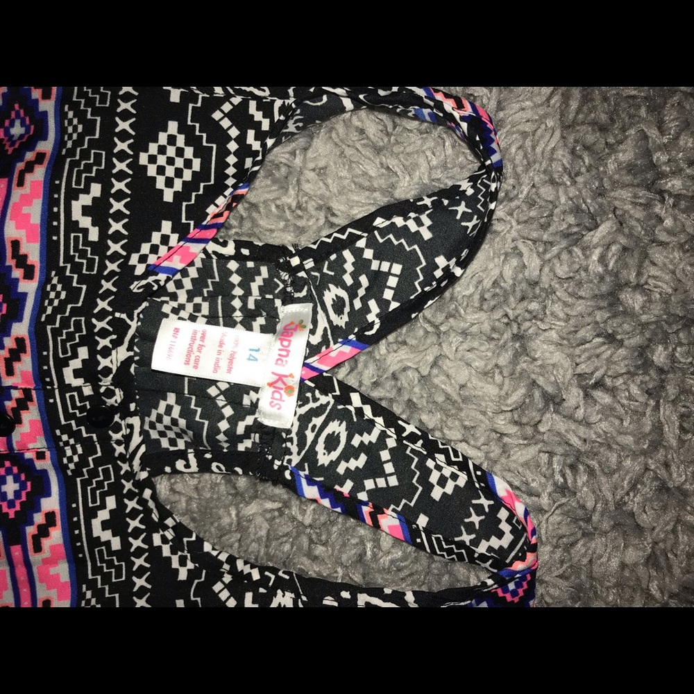 Pattern tank top - Picture 2 of 2